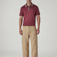 Men's 568 Beige Loose Fit Mid Rise Cargos - Front View