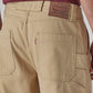 Men's 568 Beige Loose Fit Mid Rise Cargos - Detail View