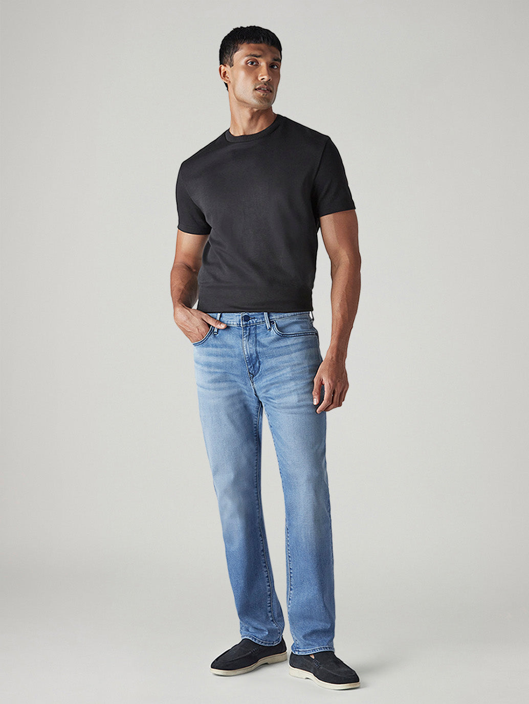 Men's 517 Light Indigo Bootcut Fit Mid Rise Redloop Jeans - 20 View