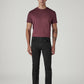 Men's 505 Black Straight Fit Mid Rise Redloop Jeans - Front View