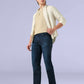 Men's Redloop 513 Dark Blue Slim Straight Fit Mid Rise Jeans - Styleshot View