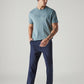 Men's Navy Authentic Relaxed Fit Mid Rise Chinos - Front View