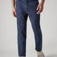 Men's Navy Authentic Relaxed Fit Mid Rise Chinos - Front View