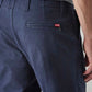 Men's Navy Authentic Relaxed Fit Mid Rise Chinos - Detail View