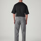 Men's Grey Authentic Relaxed Fit Mid Rise Chinos - Back View