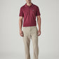 Men's Authentic Relaxed Straight Fit Mid Rise Hyper Stretch Chinos - Front View