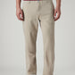 Men's Authentic Relaxed Straight Fit Mid Rise Hyper Stretch Chinos - Front View