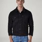 Men's Solid Regular Fit Corduroy Denim Jacket - 20 View