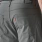 Men's 511 Grey Slim Fit Mid Rise Tech Pant - Detail View