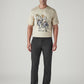Men's 511 Black Slim Fit Mid Rise Chinos - Front View