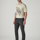 Men's 511 Black Slim Fit Mid Rise Chinos - Side View
