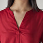 Women's Solid Regular Fit Poplin Top - 20 View