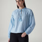 Women's Textured Regular Fit Top - Front View