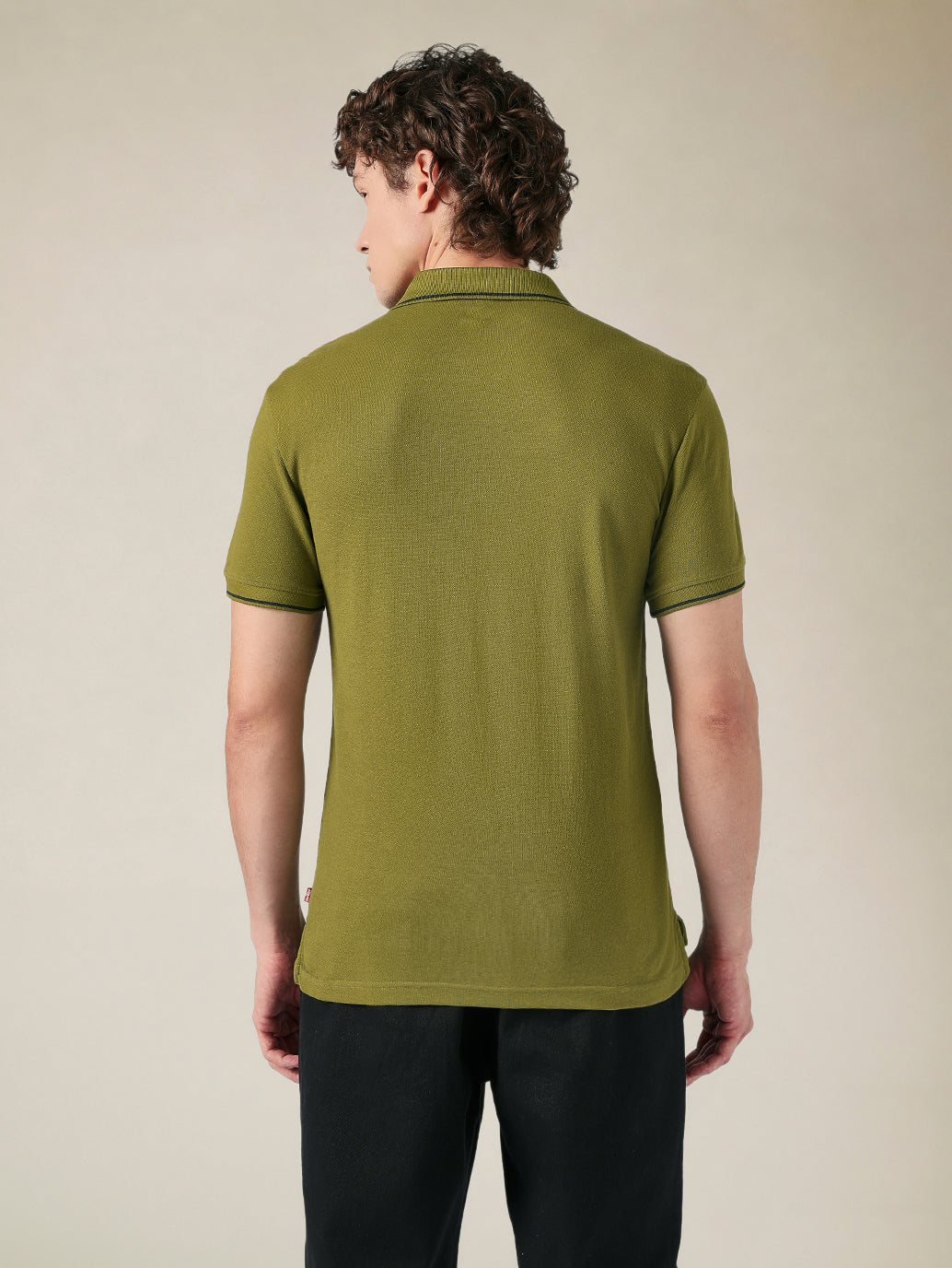 Men's Cotton Poly Blend Slim Fit Pique Polo T-shirt - 6f6eeaa4-8dc6-48e2-bfd0-2690f8f4b420 View