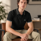 Men's Cotton Slim Fit Solid Pique Polo T shirt - 00BF30013 View