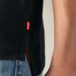 Men's Cotton Slim Fit Solid Pique Polo T shirt - Detailshot2 View