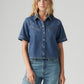 Women's Solid Spread Collar Shirt - 04813758ce56a0774234471b2dc7bfec View