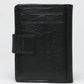 Men's Black Solid Card Holder - 053A8210 View