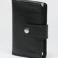 Men's Black Solid Card Holder - 053A8211 View