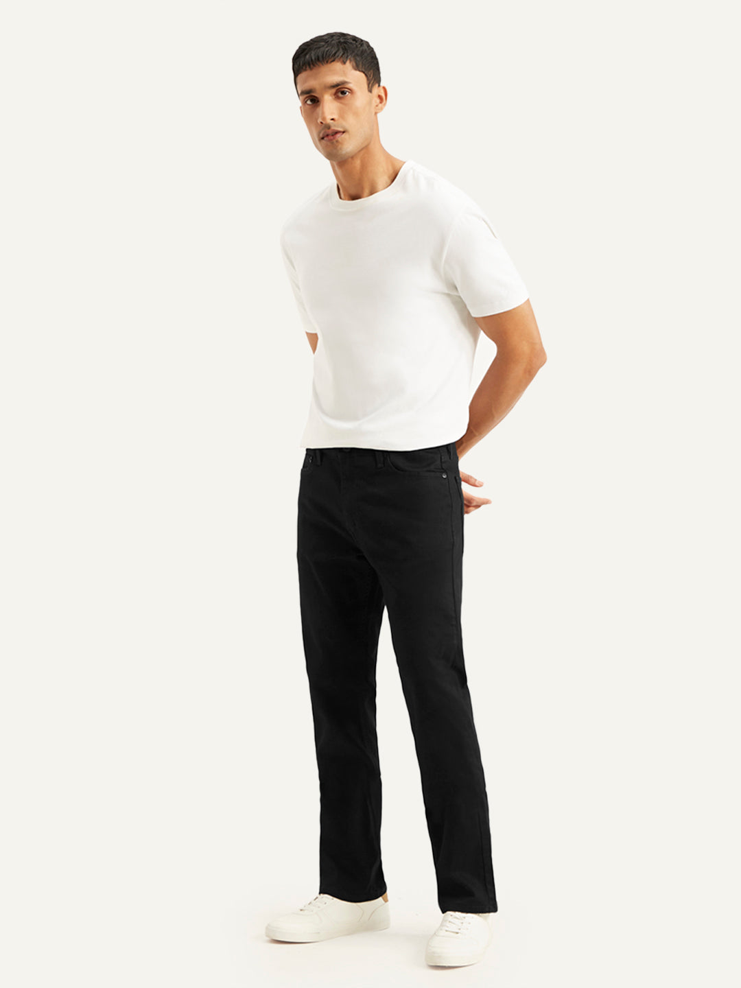 Men's 513 Black Slim Straight Fit Mid Rise Jeans - 08e6e6d9a8f2ea7f82d7a0ca6faeff1b View