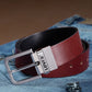 Men's Multicolored Reversible Belt - 0aaf5302-cb1a-43d6-8648-0cc2b0db30481744106822830-Levis-Men-Leather-Reversible-Belt-101744106822447-1 View