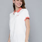 Women's Solid Polo T-shirt - 0aea43f7a2ec02aeea4ff2dda78cb515 View