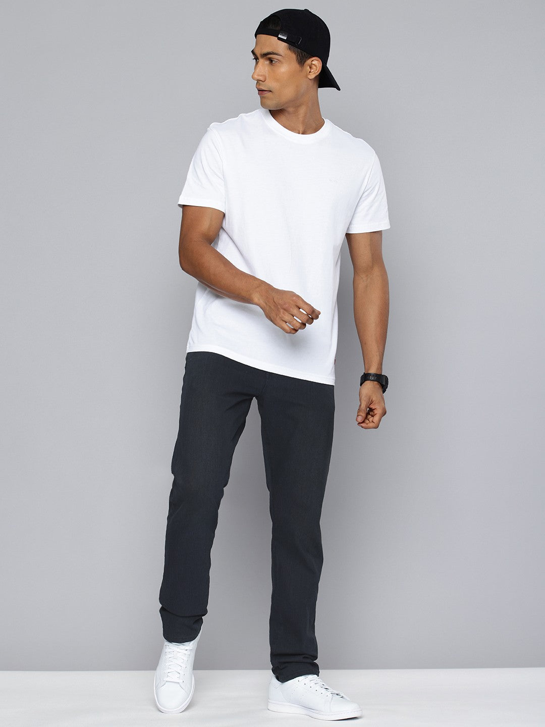 Men's Redloop 512 Navy Blue Slim Tapered Fit Mid Rise Jeans - 0c8c9c91-b62a-48f4-84e3-0b398adb69731736400590226-Levis-Men-Jeans-1811736400589604-4 View