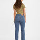 Women's 501 Blue Straight Fit High Rise Jeans - 93178dcb-1e24-4d76-9af0-8d762eb70633 View