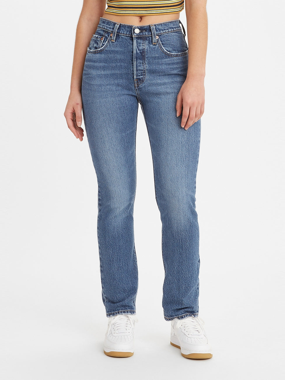 Women's High Rise 501 Regular Fit Jeans - bd8ea9da-c30f-459f-8713-01104cdeea5c View