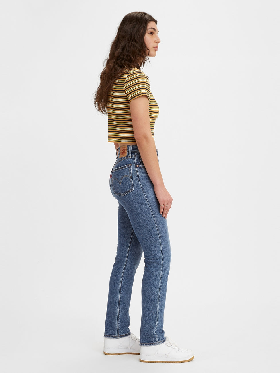 Women's High Rise 501 Regular Fit Jeans - ccc3e478-5d69-4dda-b219-e5211a6369bf View