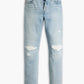 Women's 501 Blue Straight Fit Mid Rise Jeans - ca59af73-a6b2-485d-9a70-bfb5eaa6661e View