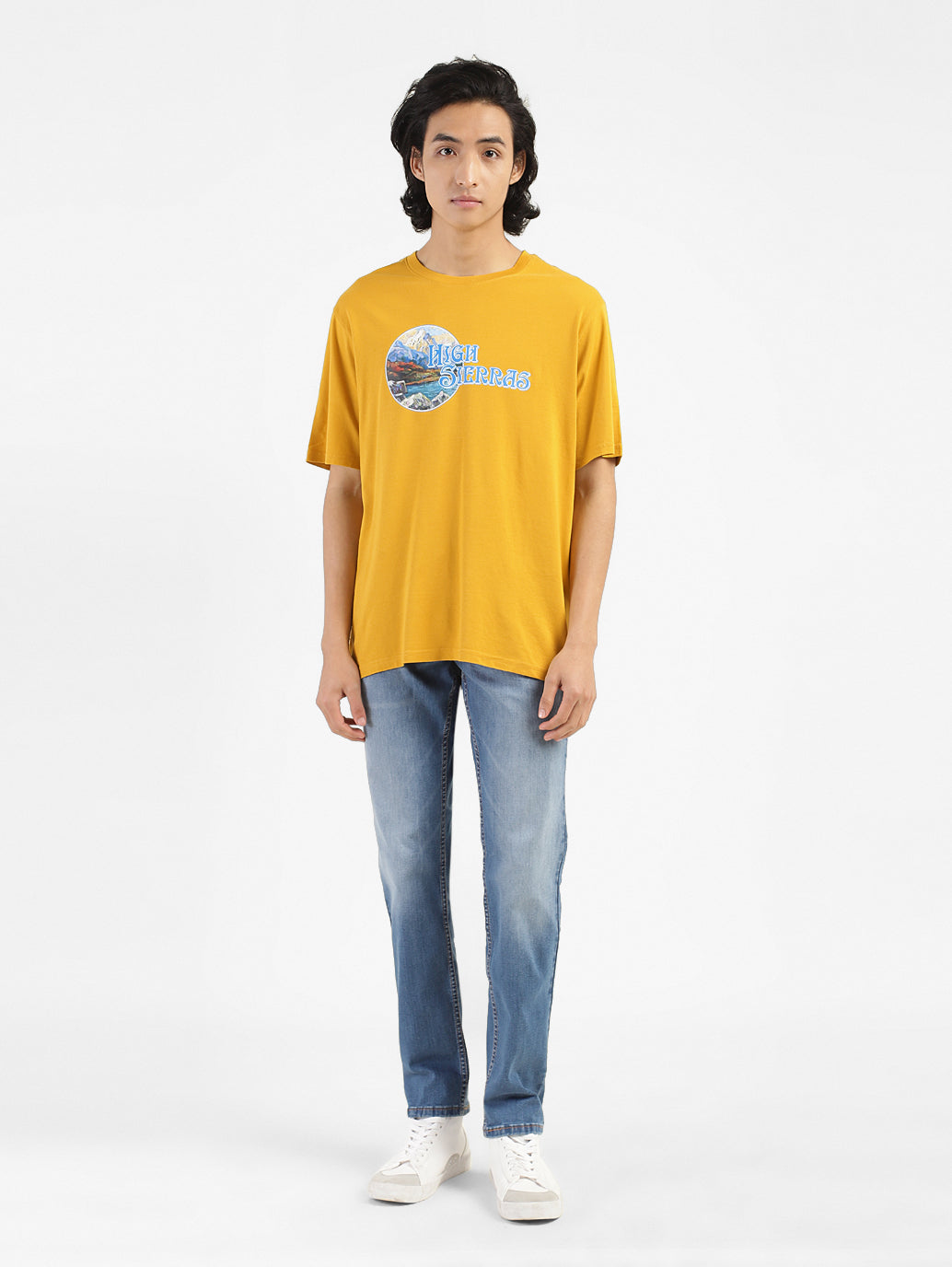 Men's Graphic Print Relaxed Fit T-shirt - c2c44cdf-58ee-48d1-89b7-616e138b7db1 View