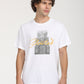 Men's Graphic Print Relaxed Fit T-Shirt - Front View