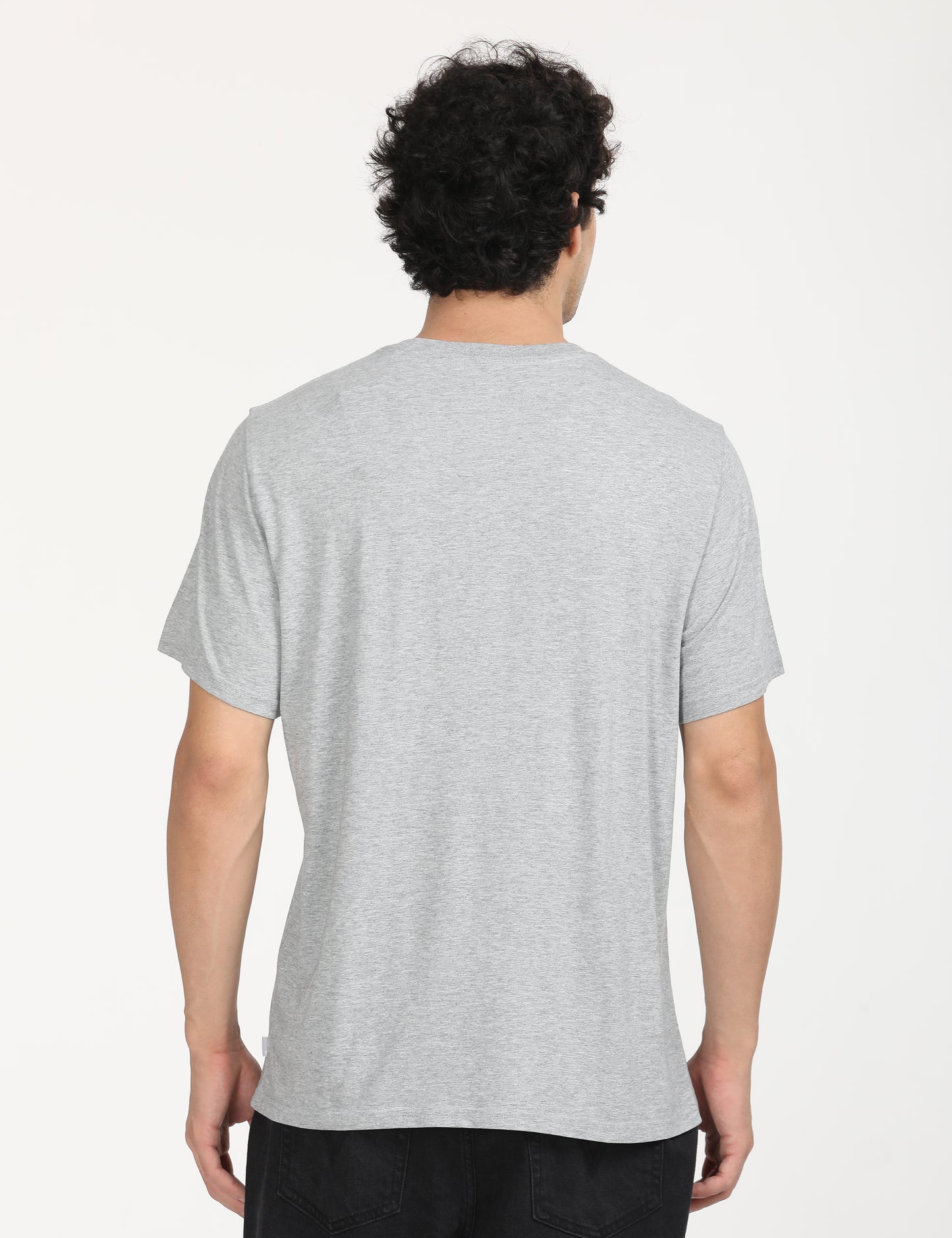 Men's Graphic Print Relaxed Fit T-Shirt - Back View