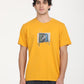 Men's Graphic Print Loose Fit T-Shirt - Front View