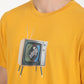 Men's Graphic Print Loose Fit T-Shirt - deatil View