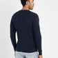 Men's Self Design Round Neck Sweater - 4860ac6f-f723-43c6-950a-ac8a876979a0 View
