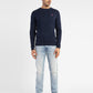 Men's Self Design Round Neck Sweater - 27cbe567-86c5-4c56-a764-56336f346131 View