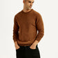 Men's Solid Crew Neck Sweater - Styleshot View