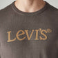 Men's Brand Logo Crew Neck Jersey Sweatshirt - Detail View