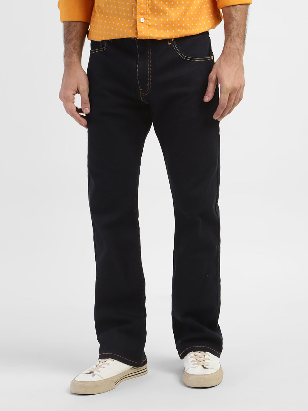 Men's 517 Blue Bootcut Fit Mid Rise Jeans - e3ec1613-4f9b-411c-8a77-4ad7e3d6d13f View