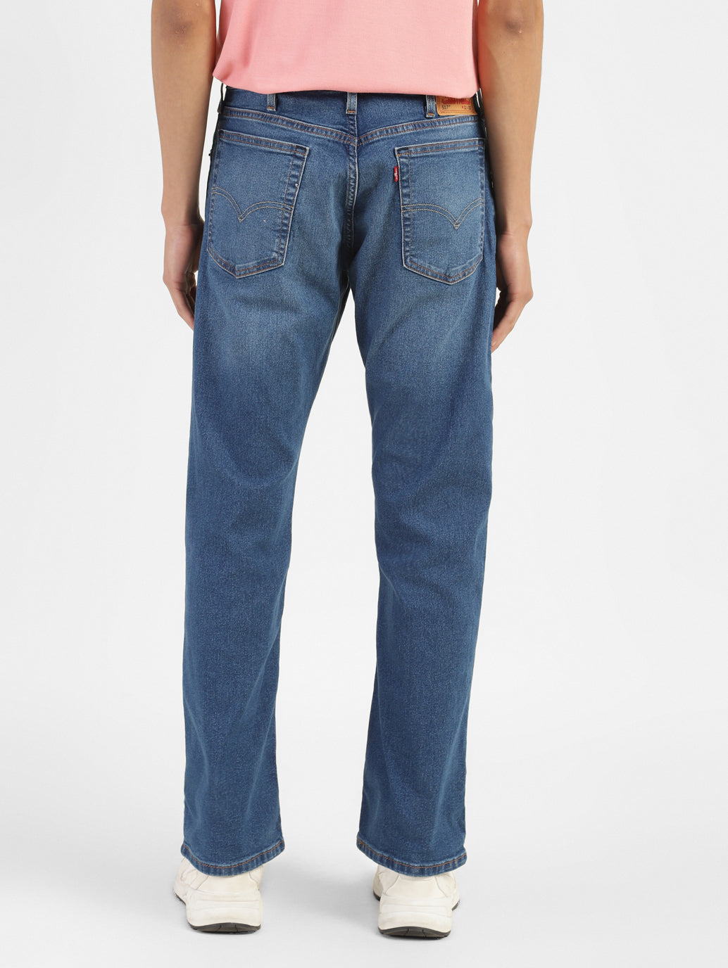 Men's 517 Blue Bootcut Fit Mid Rise Jeans - 0c75dd11-29c9-4455-979c-af1d32d3134a View