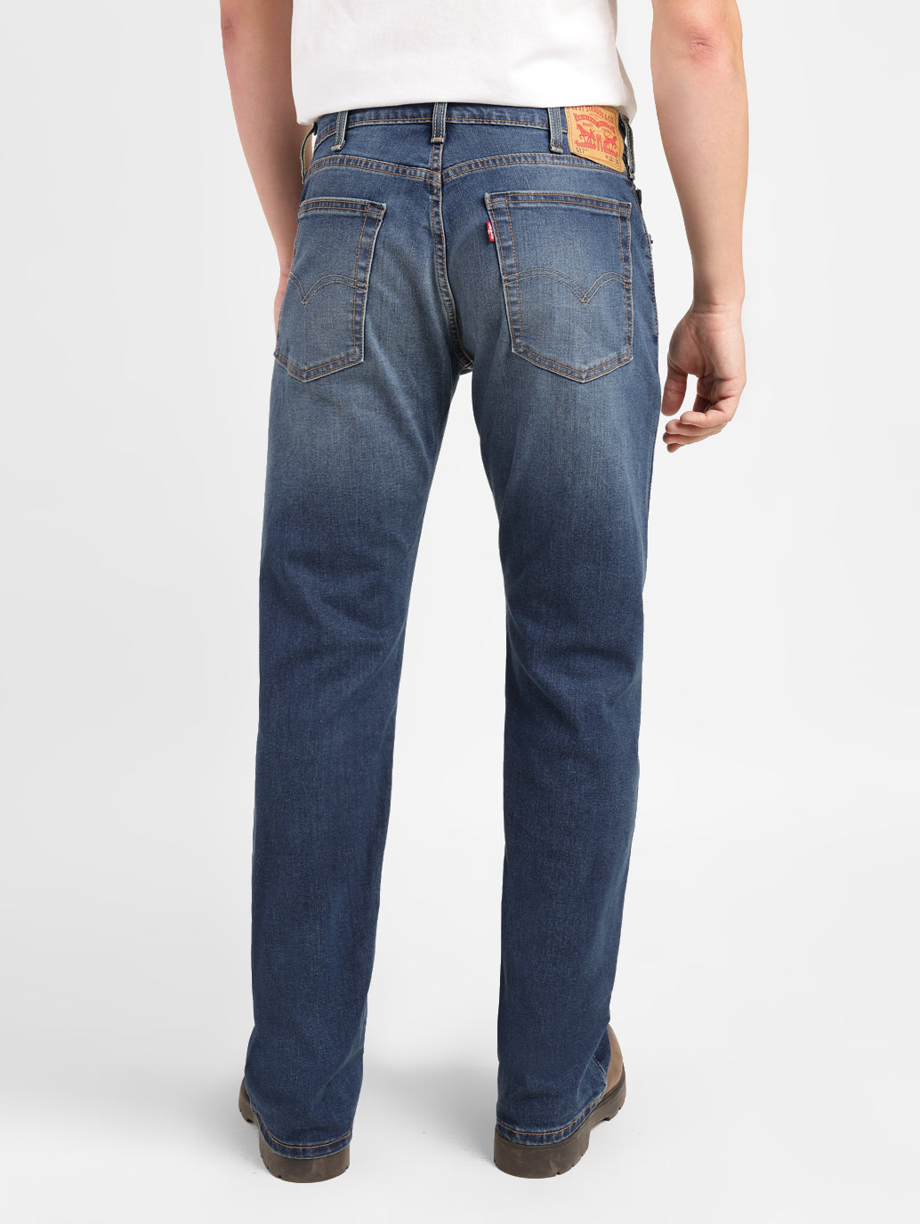 Men's 517 Blue Bootcut Fit Mid Rise Jeans - 61bf1c88-492f-4f9b-8d1a-82d0bb4518c1 View