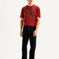 Men's 517 Black Bootcut Fit Mid Rise Jeans - Front View