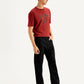 Men's 517 Black Bootcut Fit Mid Rise Jeans - Side View