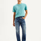 Men's 517 Dark Blue Bootcut Fit Mid Rise Jeans - 20 View