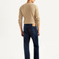Men's 517 Dark Blue Bootcut Fit Mid Rise Jeans - Back View