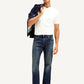 Men's 517 Dark Blue Bootcut Fit Mid Rise Jeans - Styleshot View
