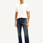 Men's 517 Dark Blue Bootcut Fit Mid Rise Jeans - Front View