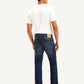 Men's 517 Dark Blue Bootcut Fit Mid Rise Jeans - Back View